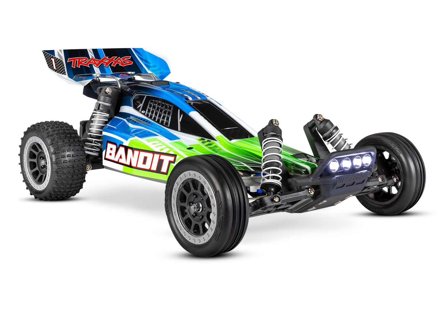 Traxxas Bandit XL-5 electro buggy RTR - Incl. Led verlichting - Groen