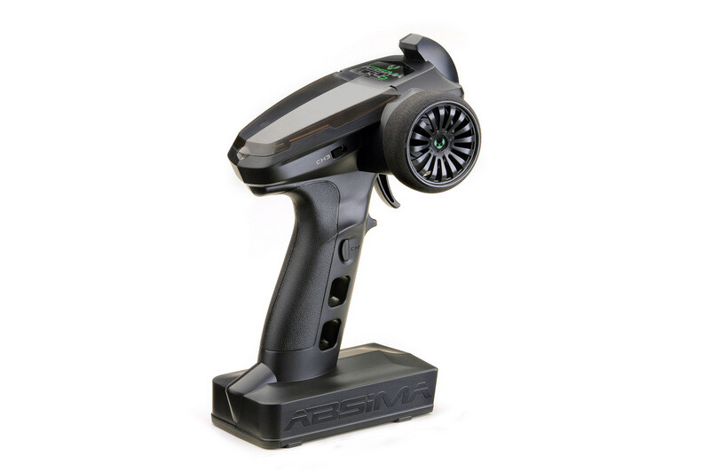Absima CR4S V2 2.4 Ghz 4-kanaals zender inclusief ontvanger afbeelding
