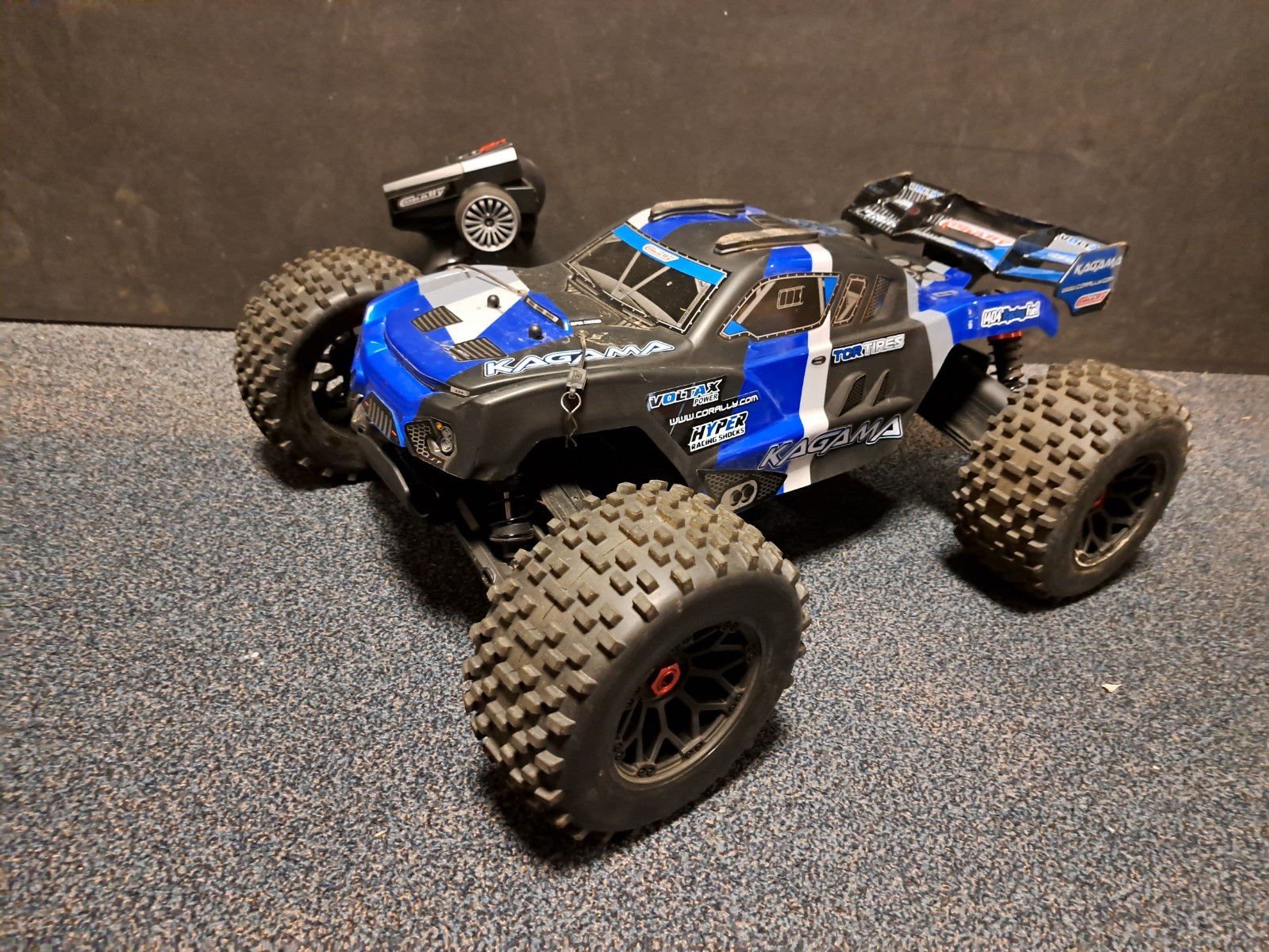 Tweedehands Team Corally Kagama brushless truggy RTR - Blauw afbeelding