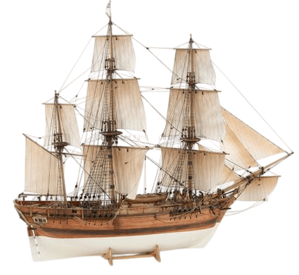 Billing Boats HMS Bounty houten scheepsmodel 1:50 afbeelding