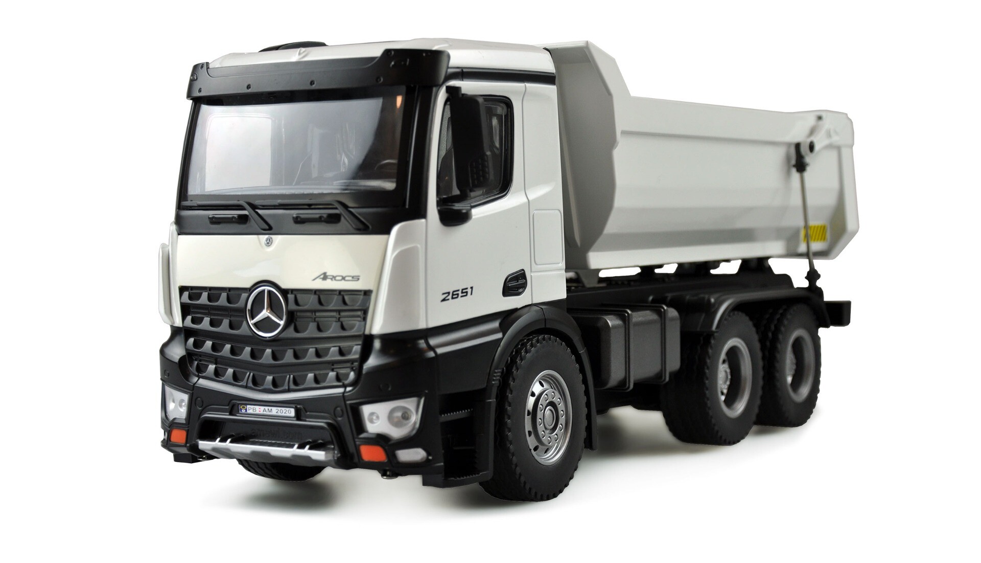 Amewi Mercedes Arocs 6x4 Special Metal Edition Wit afbeelding