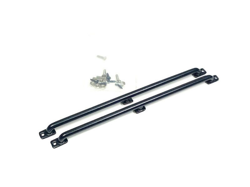 Absima 1/10 Metal Roof Rail (145mm) - 2 stuks