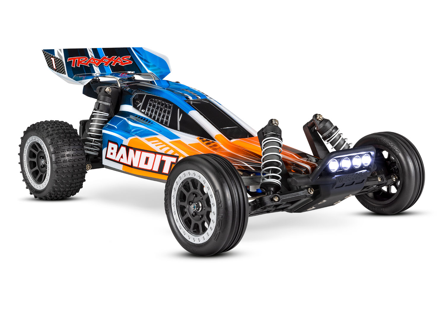 Traxxas Bandit XL-5 electro buggy RTR - Incl. Led verlichting - Oranje