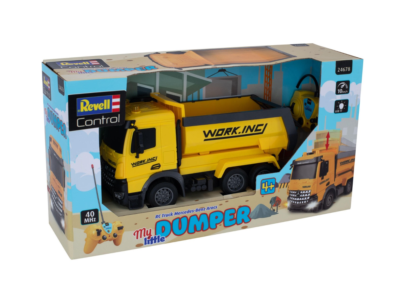 Revell 1/24 RC Truck Mercedes-Benz Arocs My Little Dumper