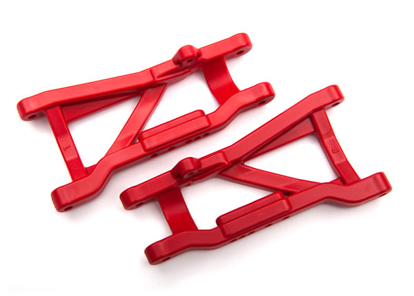 Suspension arms, red, rear, heavy duty (2) (TRX-2555R)