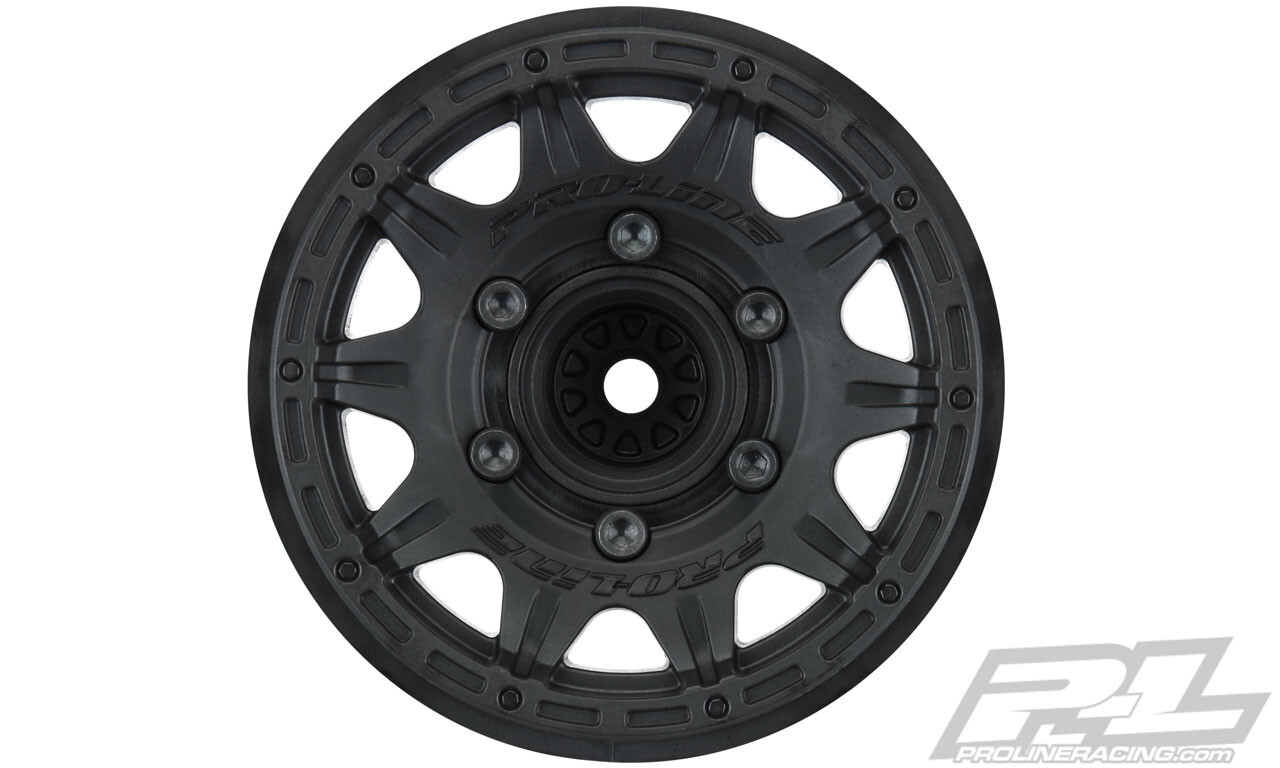 Proline Raider 2.8" Black 6x30 Removable Hex Wheels