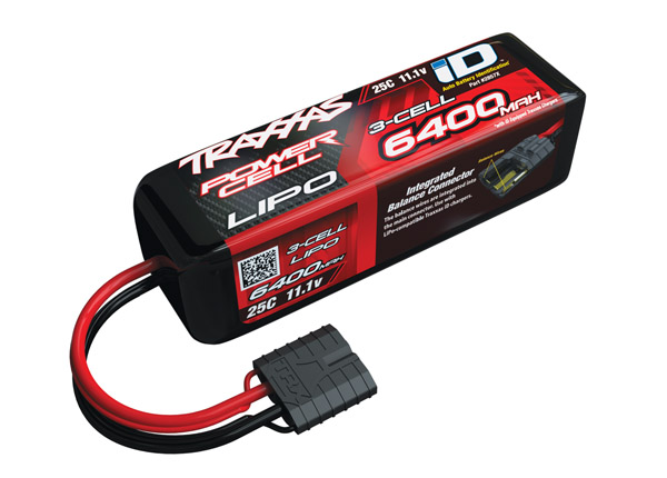 Traxxas 6400mAh 11.1v 3-Cell 25C LiPo Battery afbeelding