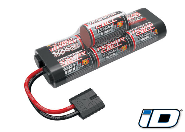 Traxxas NiMH 8,4 volt 5000mah met Traxxas ID stekker afbeelding