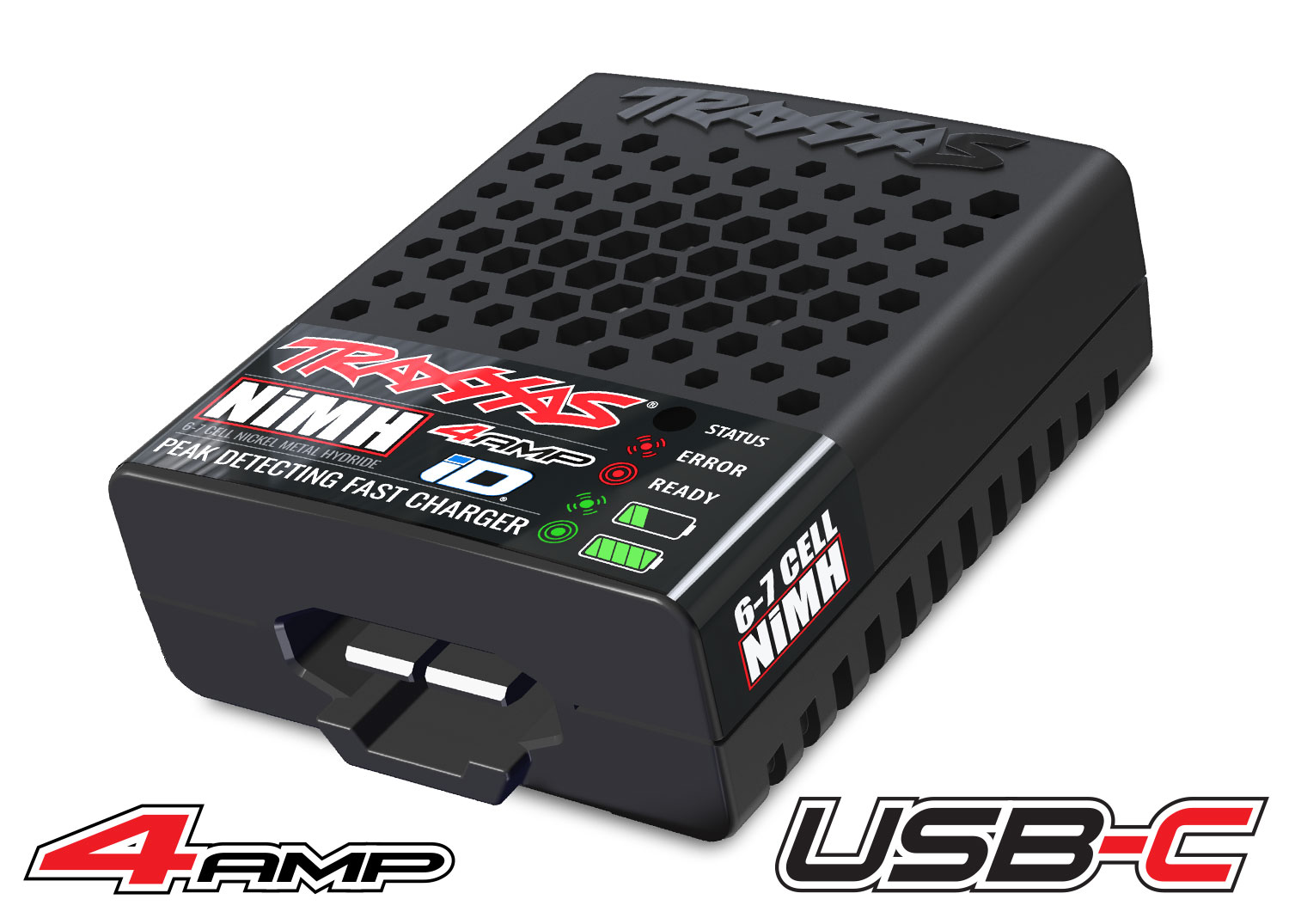 Traxxas Charger, USB-C, 40W (6 - 7 cell, 7.2 - 8.4 volt, NiMH) (iD)