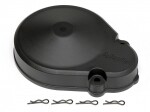 Gear cover w/clips