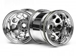 Classic king wheel chrome (56x51mm/2pcs)