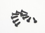 Tp. flat head screw m3 x 12mm black