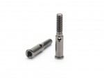 Aluminium fluorine coated front wheel shaft (2pcs) afbeelding