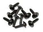 Tp. flanged screw m3x10mm