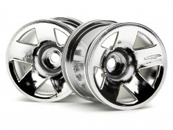 Type f5 truck wheel (chrome) afbeelding