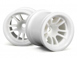 Split 5 truck wheel (white/2pcs) afbeelding