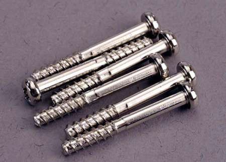 Screws, 3x24mm roundhead self-tapping (with shoulder) (6) afbeelding