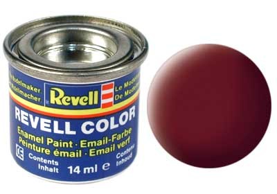 Revell Enamel NR.37 Dakpanrood Mat - 14ml afbeelding