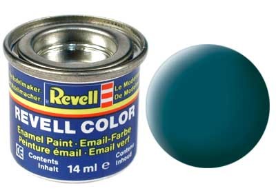 Revell Enamel NR.48 Zeegroen Mat - 14ml afbeelding