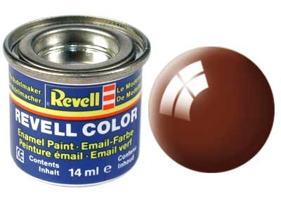 Revell Enamel NR.80 Leembruin Glanzend - 14ml afbeelding