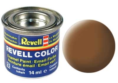 Revell Enamel NR.82 Dark Earth Raf Mat - 14ml afbeelding