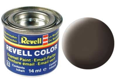 Revell Enamel NR.84 Lederbruin Glanzend - 14ml afbeelding