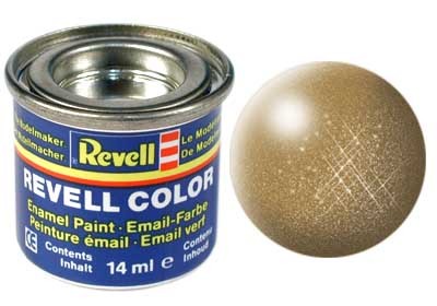Revell Enamel NR.92 Messing Metallic - 14ml afbeelding