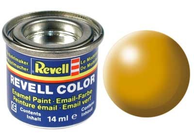 Revell Enamel NR.310 Lufthansa-Geel Zijdemat - 14ml afbeelding