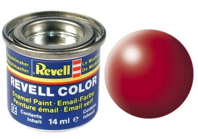 Revell Enamel NR.330 Vuurrood Zijdemat - 14ml afbeelding