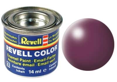 Revell Enamel NR.331 Purpurrood Zijdemat - 14ml afbeelding