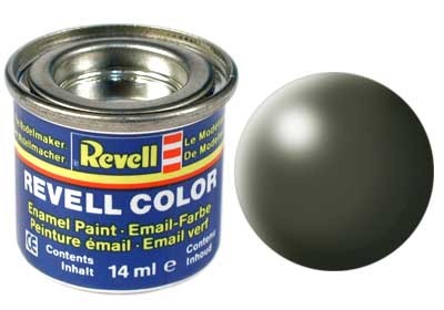 Revell Enamel NR.361 Olijf-groen Zijdemat - 14ml afbeelding