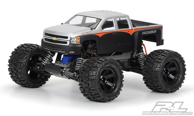 Proline Chevy Silverado 2500 HD Body voor oa. Traxxas Stampede