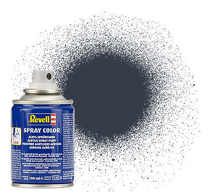 Revell Spray Color Tank Grijs Mat 100ml afbeelding