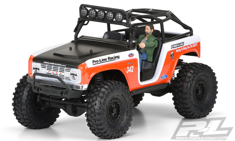 Proline 1966 Ford Bronco transparante body voor SCX10 Deadbolt afbeelding