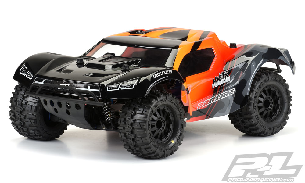 Proline Monster Fusion Pre-Cut body voor Traxxas Slash met 2.8" wielen