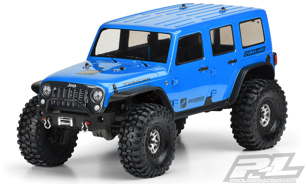 Proline Jeep Wrangler Unlimited Rubicon body voor Traxxas TRX-4 (PL3502-00) afbeelding