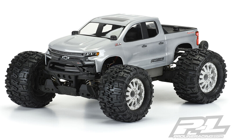 Proline 2019 Chevy Silverado Z71 Trail Boss body voor Traxxas Stampede 4x4 afbeelding