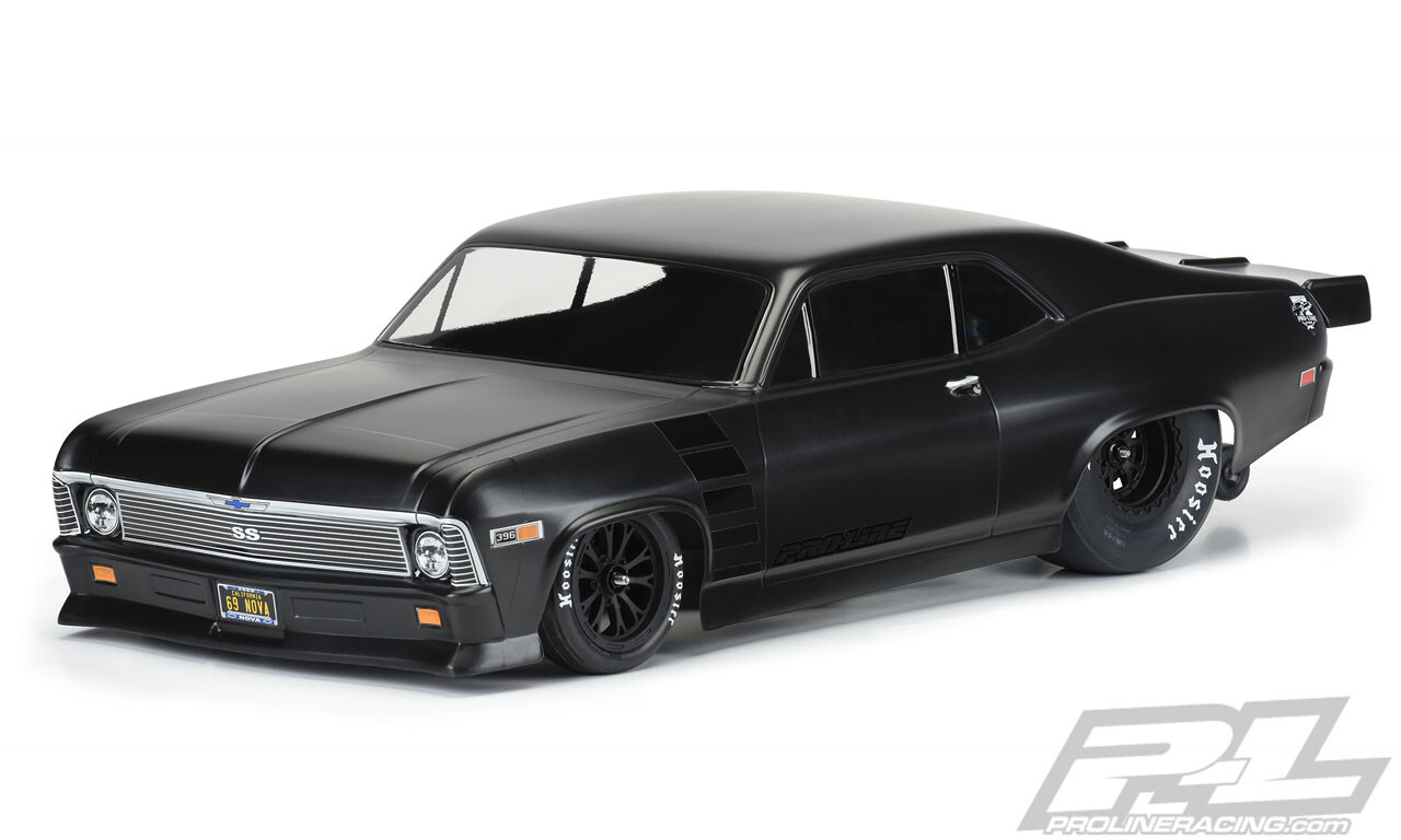 Proline 1969 Chevrolet Nova body voor oa. Traxxas Slash 2WD afbeelding