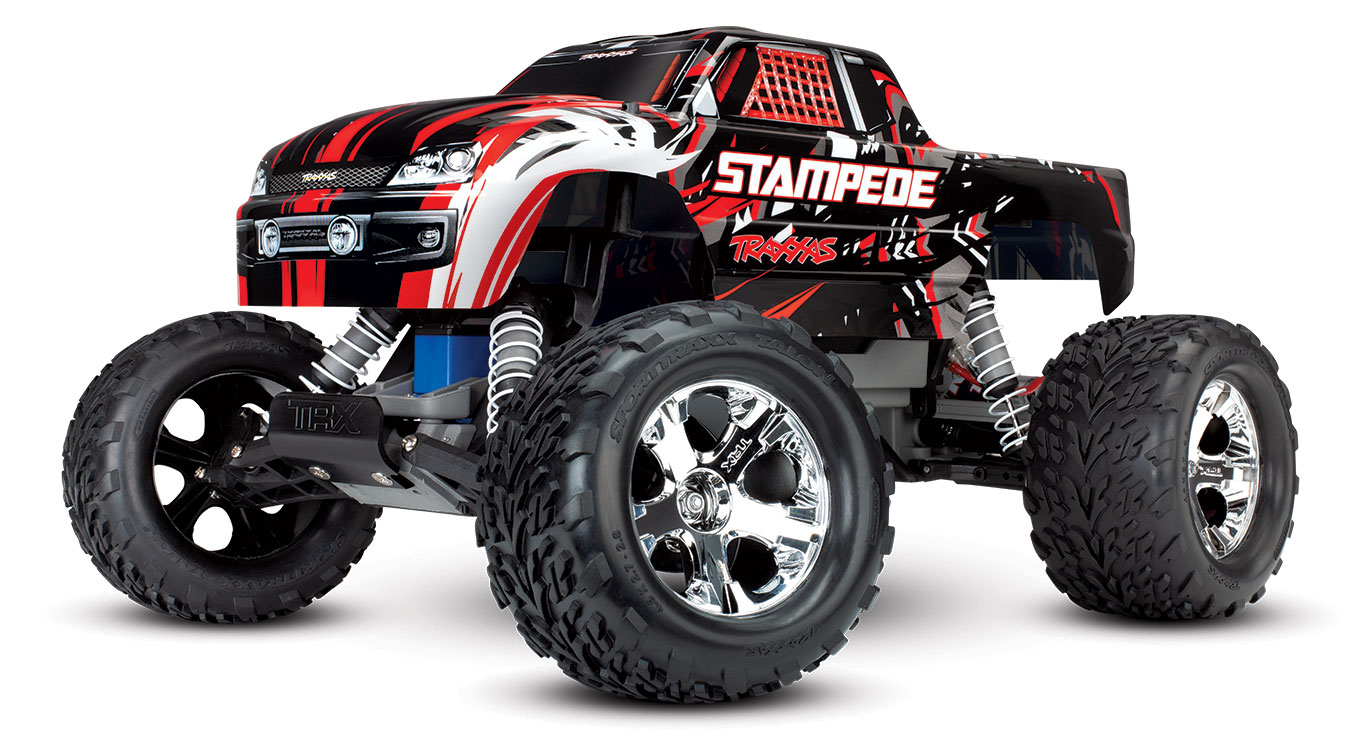 Traxxas Stampede XL-5 electro monster truck RTR - Rood
