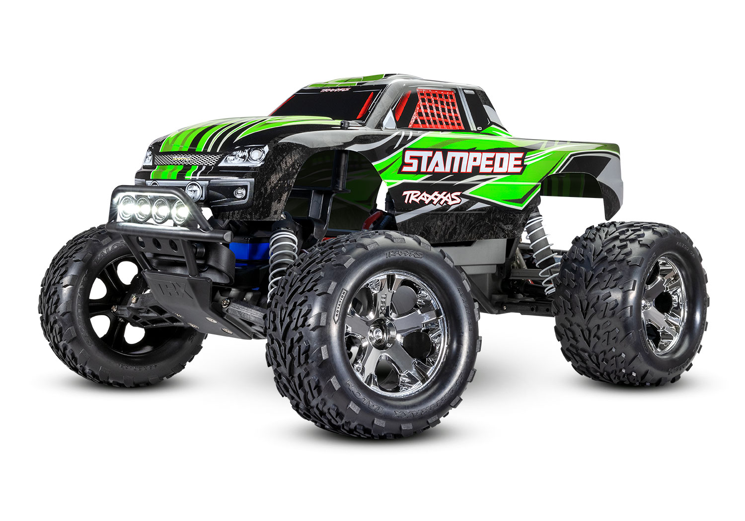 Traxxas Stampede XL-5 electro monster truck RTR - Incl. LED Verlichting - Groen