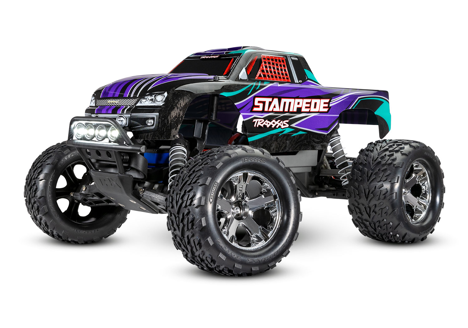 Traxxas Stampede XL-5 electro monster truck RTR - Incl. LED Verlichting - Paars