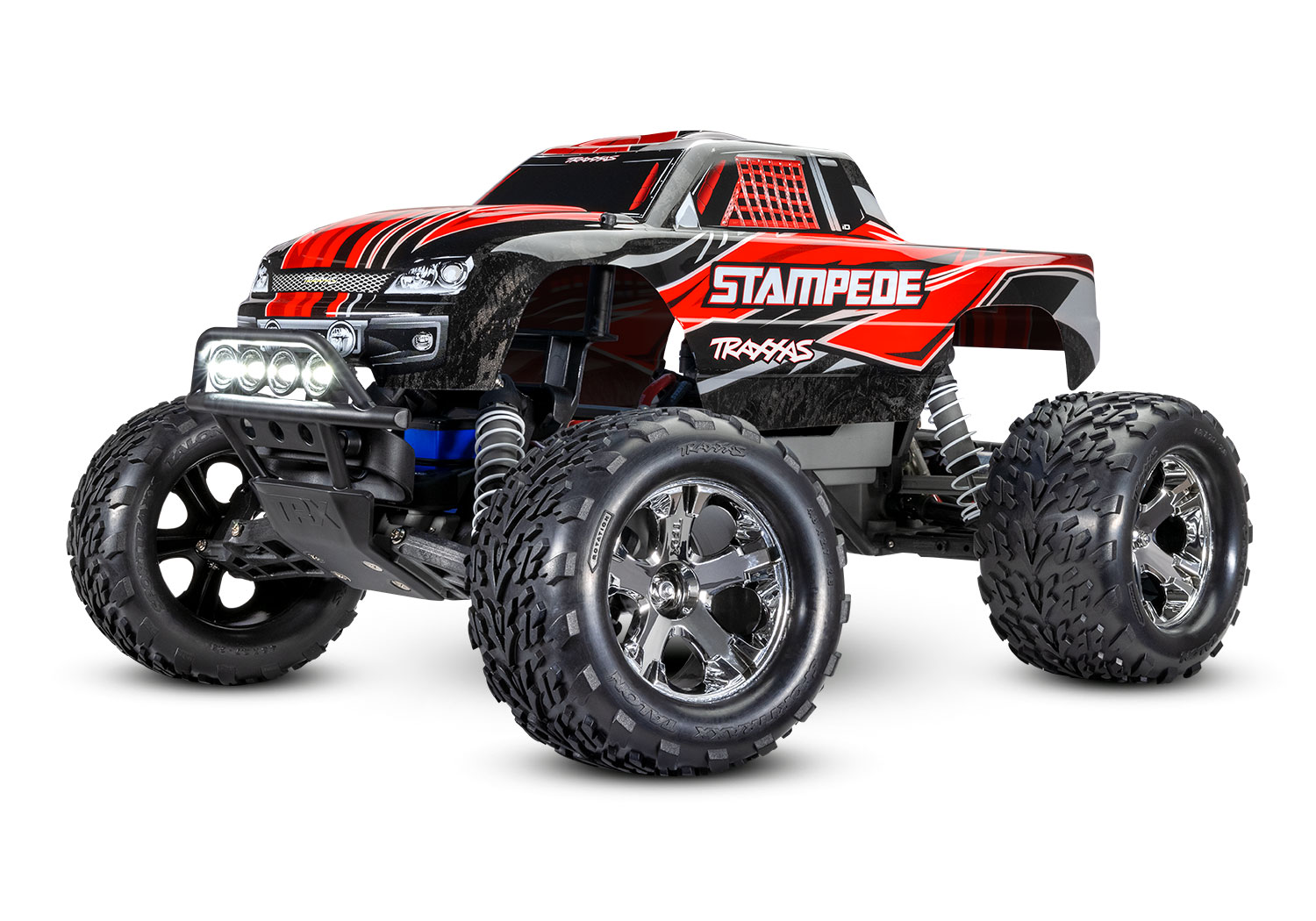 Traxxas Stampede XL-5 electro monster truck RTR - Incl. LED Verlichting - Rood