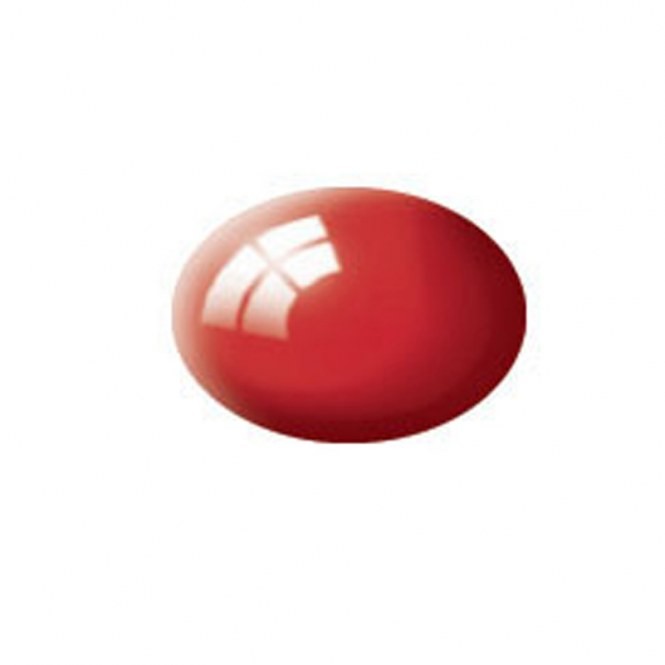 Revell Aqua NR.31 Vuurrood Glanzend - 18ml afbeelding