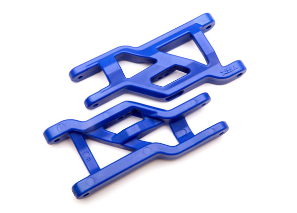 Traxxas - Suspension arms, blue, front, heavy duty (2) (TRX-3631A)