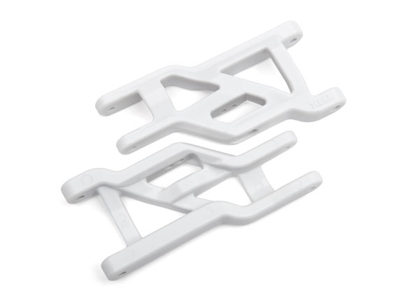 Suspension arms, white, front, heavy duty (2) (TRX-3631L) afbeelding