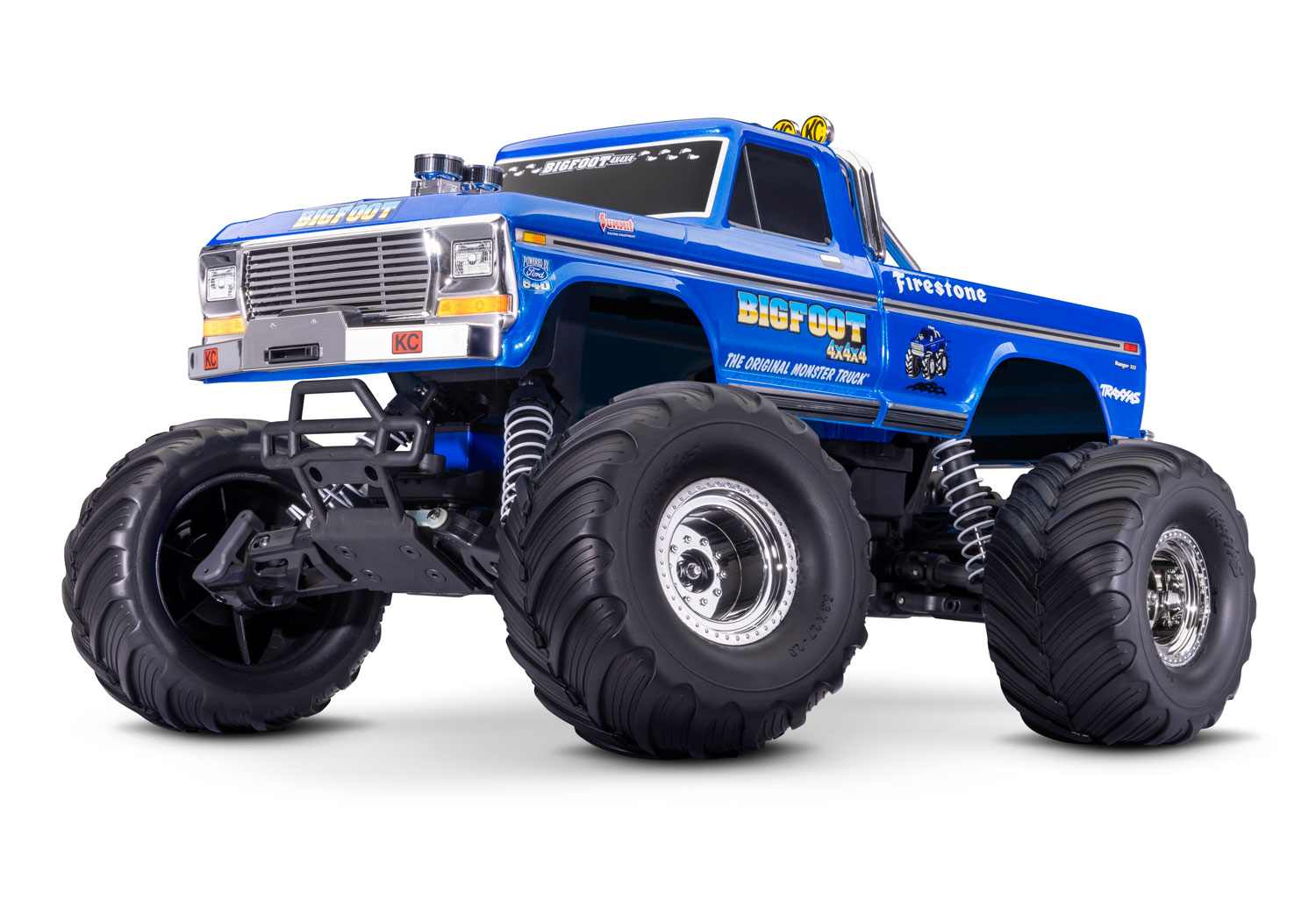 Traxxas Bigfoot NO.1 BL-2S HD brushless monster truck RTR - Nu Tijdelijk inclusief TRX-2985-2S powerpack