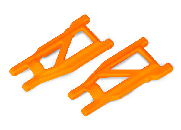 Suspension arms, orange, front/rear (left & right) (2) (heavy duty, cold weather material) (TRX-3655T)
