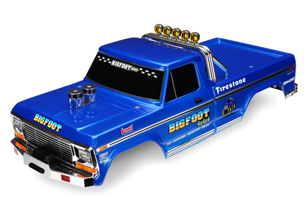 Body, Bigfoot No. 1, Officially Licensereplica (painted, decals applied) (TRX-3661)