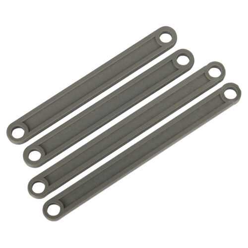 Camber link set (plastic / non-adjustable ) ( front & rear) (grey) afbeelding