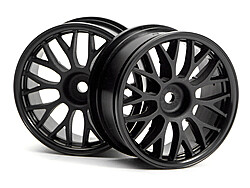 Mesh wheel 26mm black (3mm offset)